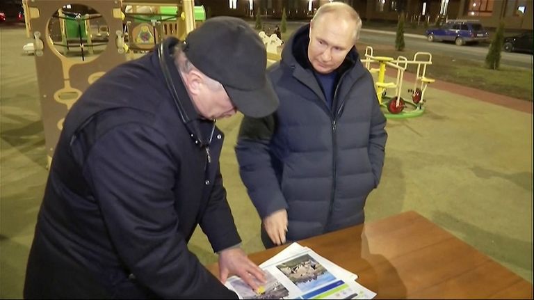 Viaje de Putin a Mariupol