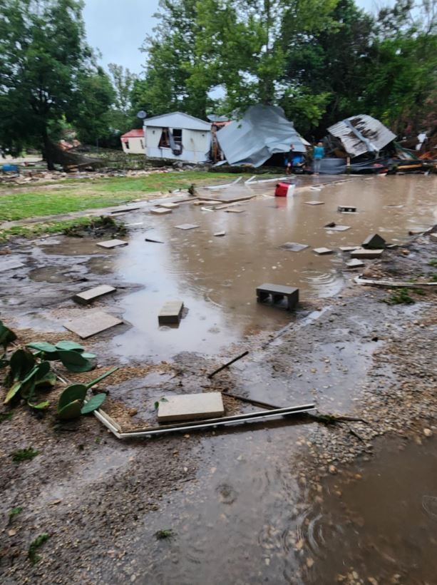 Inundación en Texas