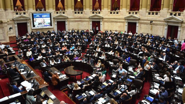 Mega sesión de Diputados por la ley ómnibus