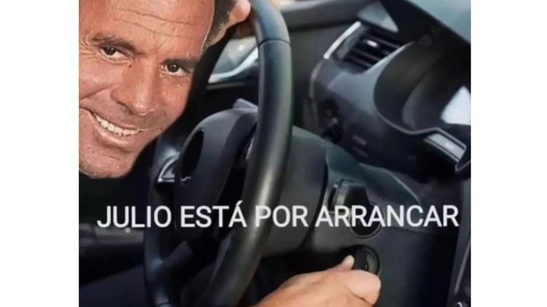 Meme Julio Iglesias