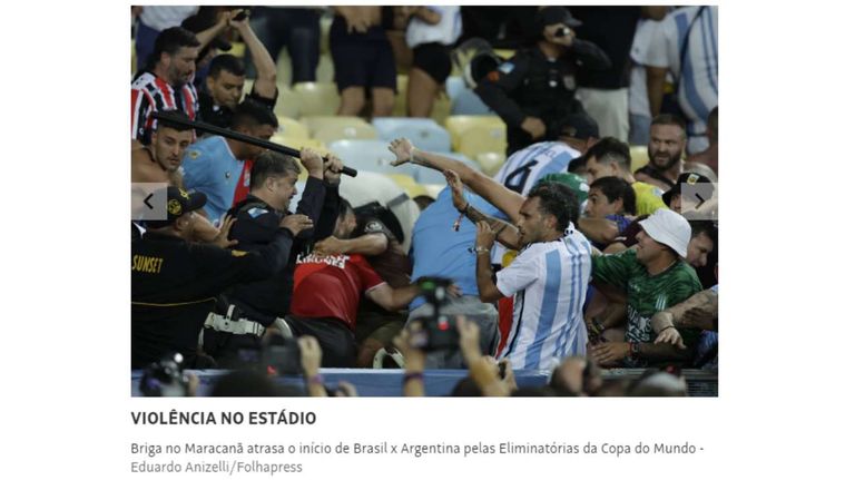 Incidentes diarios brasileños 20231122