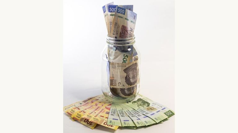 PESO MEXICANO A DÓLAR
