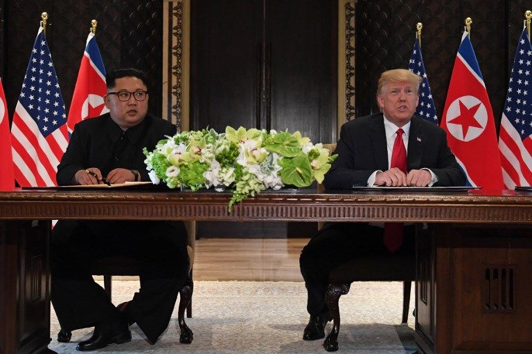 kim trump singapur 20180612