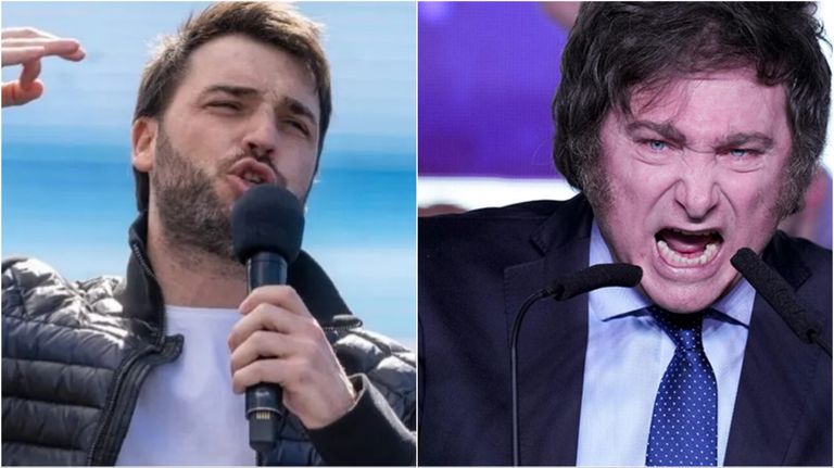 pelea entre el Gobernador de la provincia de Chubut, Ignacio 