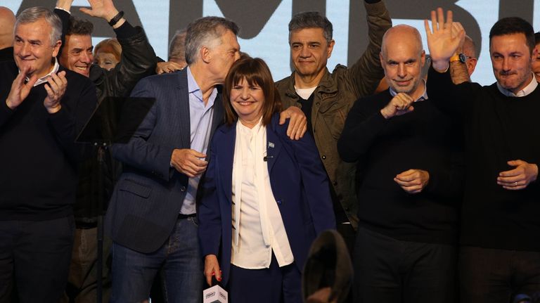 20230814 Mauricio Macri y Patricia Bullrich