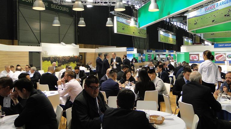 Pabellón argentino en el Sial París 20221014