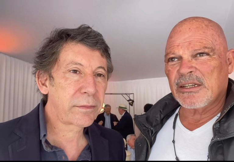 El Alfa y Gustavo Posse