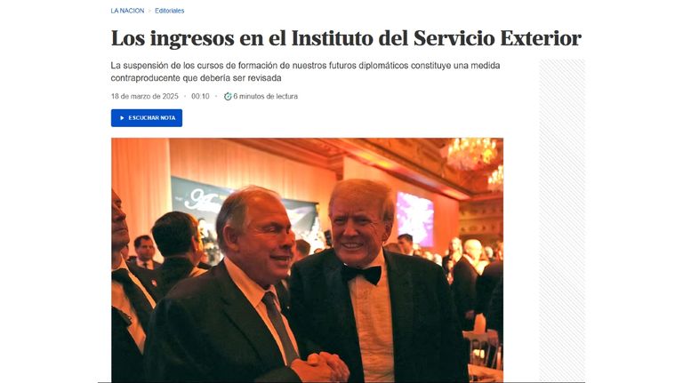 20250319 Captura de nota de La Nación