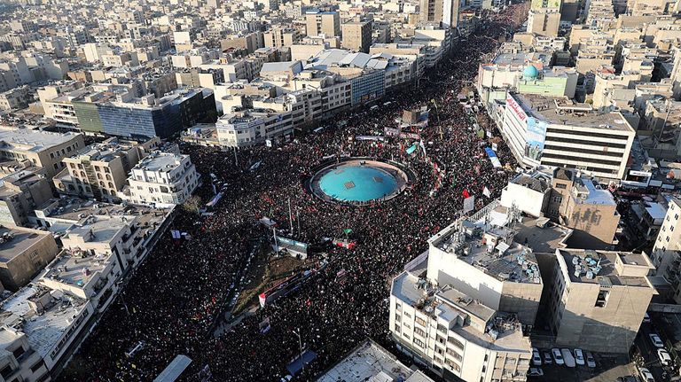 Funeral en Teheran