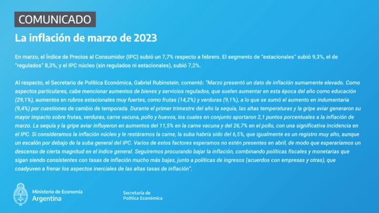comunicado