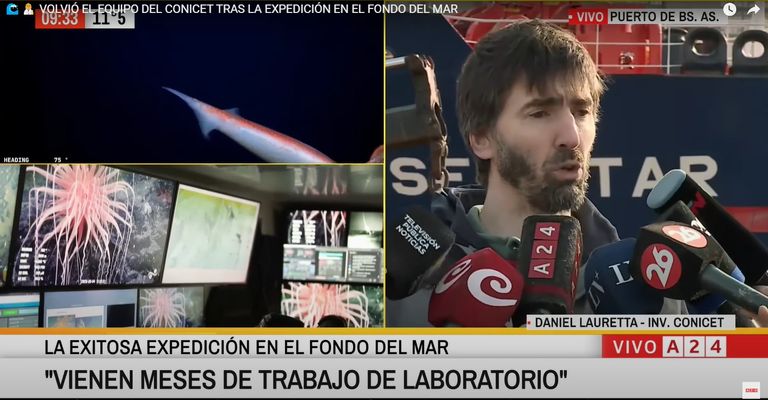 Volvieron los investigadores de la expedición del CONICET que superó todas las expectativas