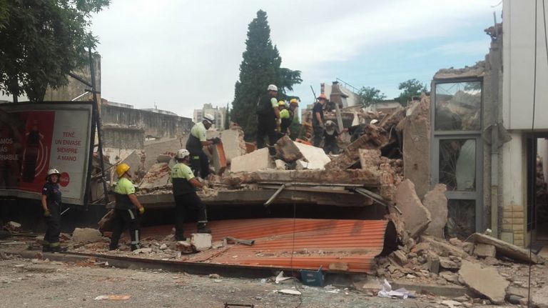Derrumbe en San Cristóbal