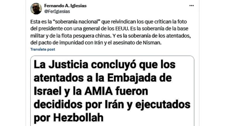 Tuits fallo Irán 20240412