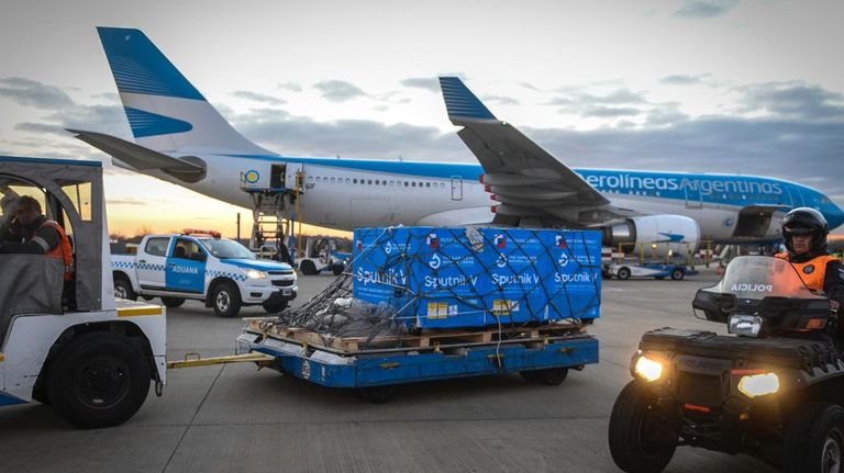Llegada Vacunas Argentina