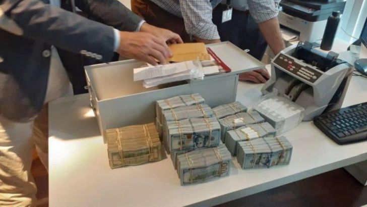Dinero secuestrado