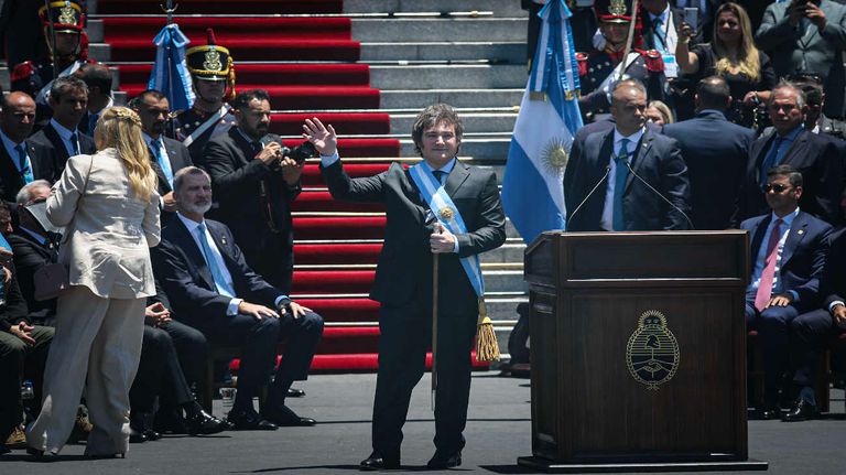 Asunción presidencial Javier Milei 20231210