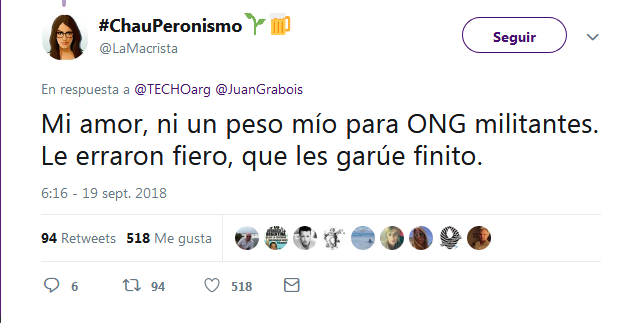 Todos contra la ONG