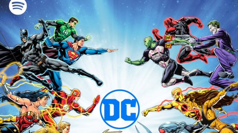 Dc y Spotify se asocian