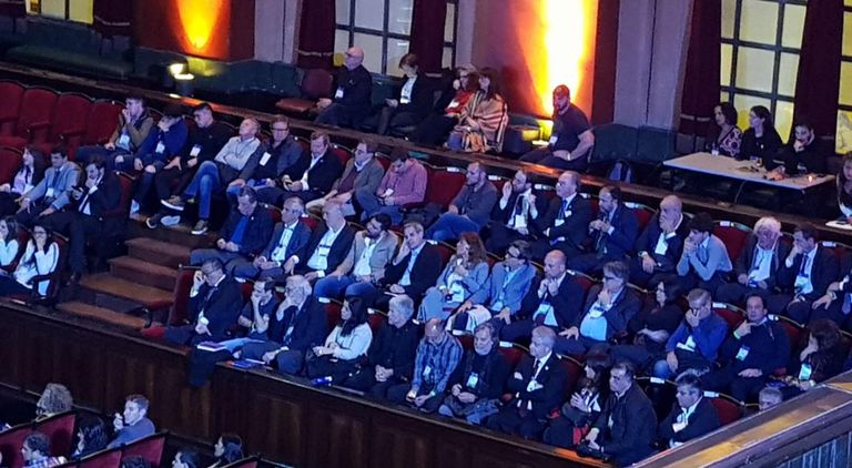 Asistentes al segundo debato en la Ciudad de Buenos Aires_g 20191020