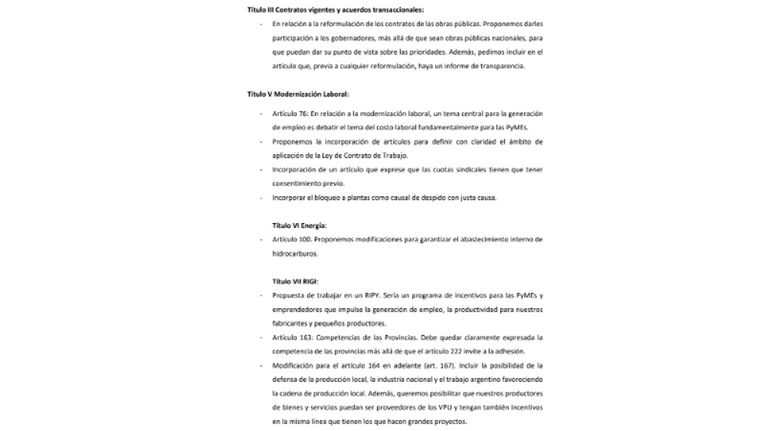 Comunicado de la UCR Ley Bases 20240523
