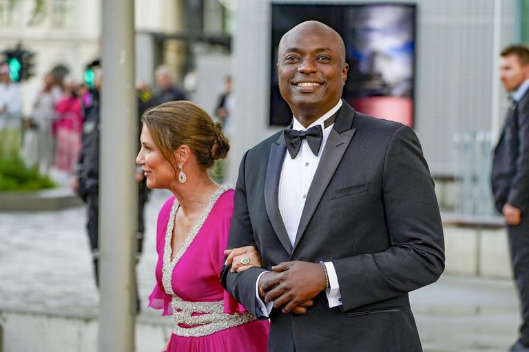 Durek Verrett y la princesa Marta Luisa de Noruega