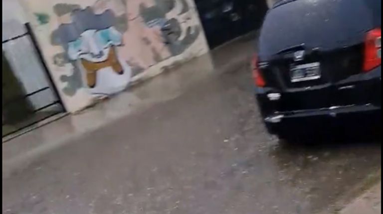 20221114 Imágenes de usuarios de redes sociales que captaron la tormenta del fin de semana en CABA.