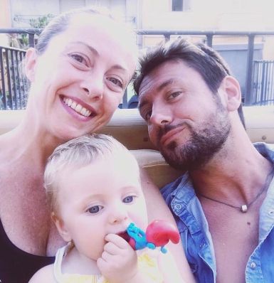 Giorgia Meloni, la primer ministro de Italia, anunció el fin de la relación con Andrea Giambruno