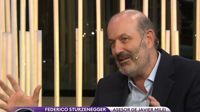 Federico Sturzenegger, entrevistado en TN.