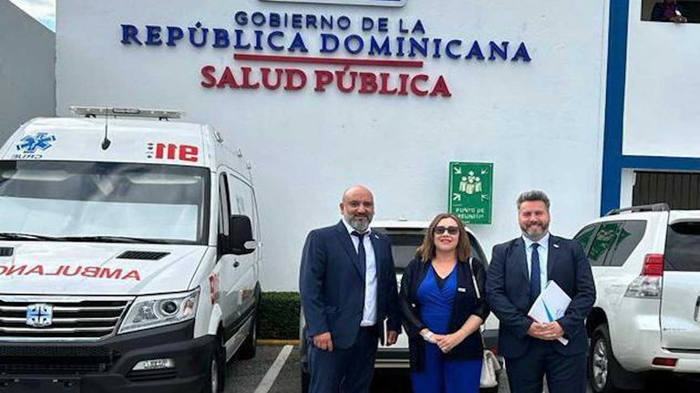 La reunión se llevó a cabo en la Cámara de Comercio y Producción de Santo Domingo 20231122