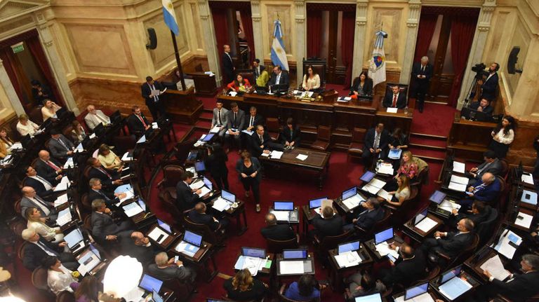 Senadores rechazo al DNU 20240314