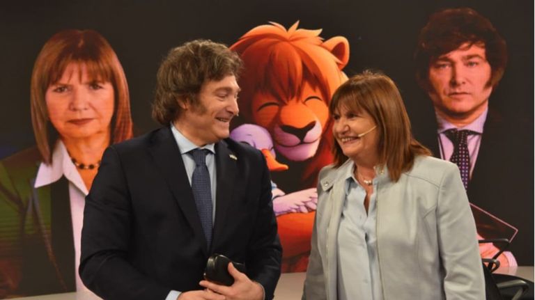 Javier Milei y Patricia Bullrich 1 g_20231025
