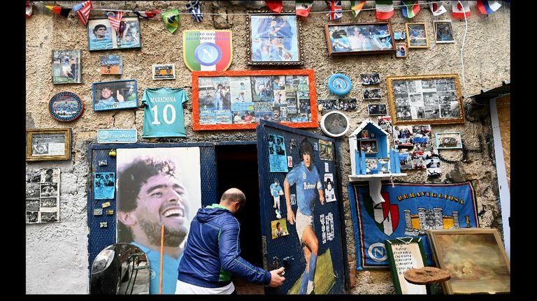 Museo de Maradona en Nápoles