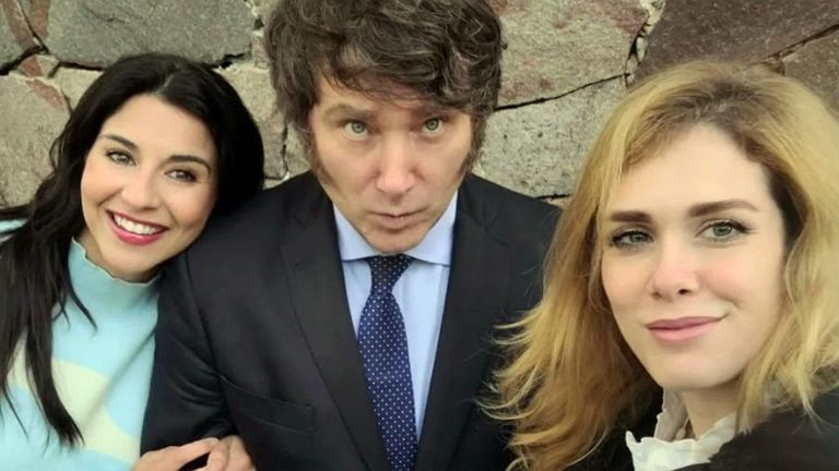 Pagano, Milei y Lemoine