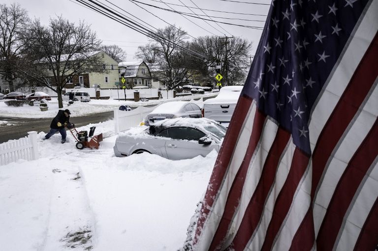 Supertormenta invernal en Estados Unidos