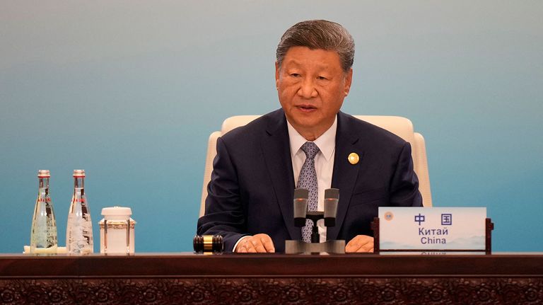 Cumbre OCS Putin y Xi Jinping 01092025