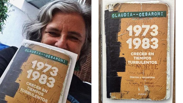 Claudia Cesaroni y su nuevo libro