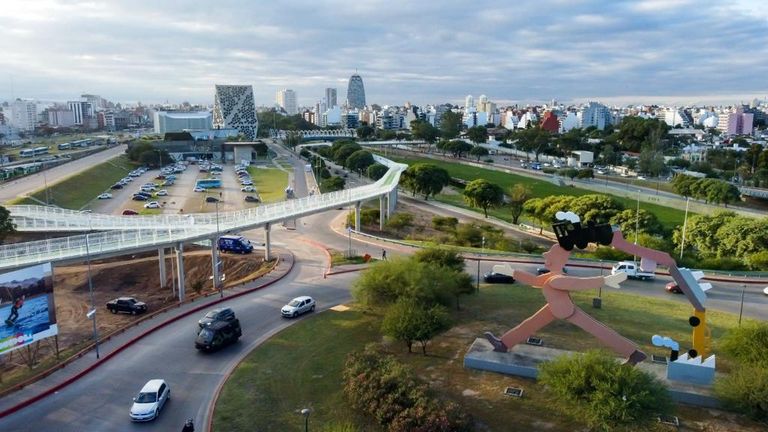 Ciclovía elevada en Córdoba