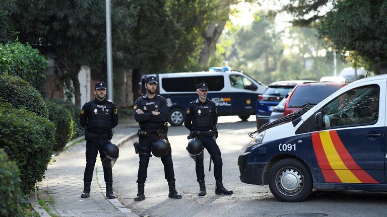 Explosión de Carta Bomba en la embajada de Ucrania en Madrid 20221130