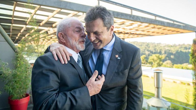 Sergio Massa y Lula Da Silva