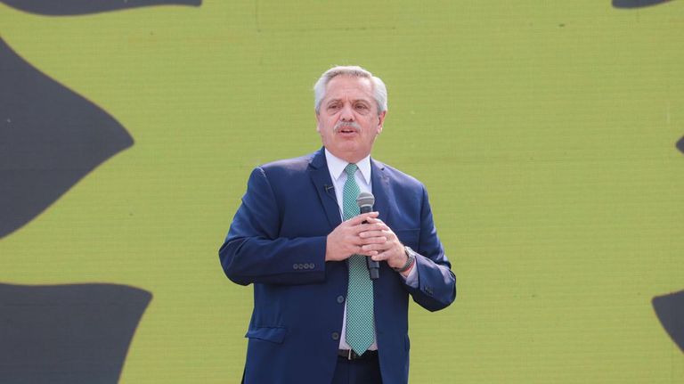 Alberto Fernández en Tecnópolis 20210831