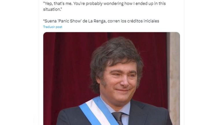 Memes tras la asunción de Milei