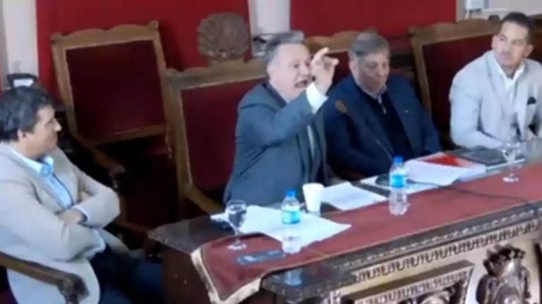 Pérez Moreno cuestionando el uso de la asociación ilícita