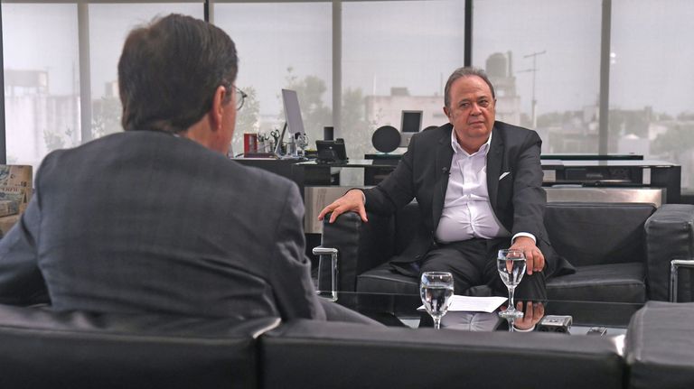 Alberto Pierri, en la entrevista con Jorge Fontevecchia.