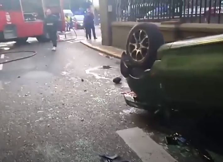 Choque en Caballito