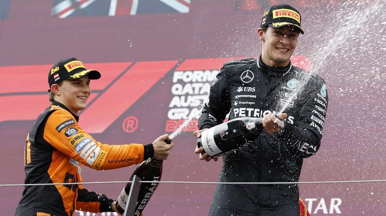 George Russell ganó el Gran Premio de Austria de F1.