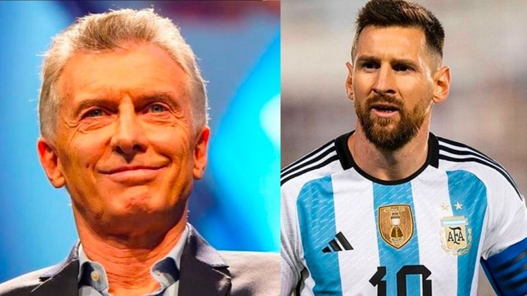 Mauricio Macri - Lionel Messi