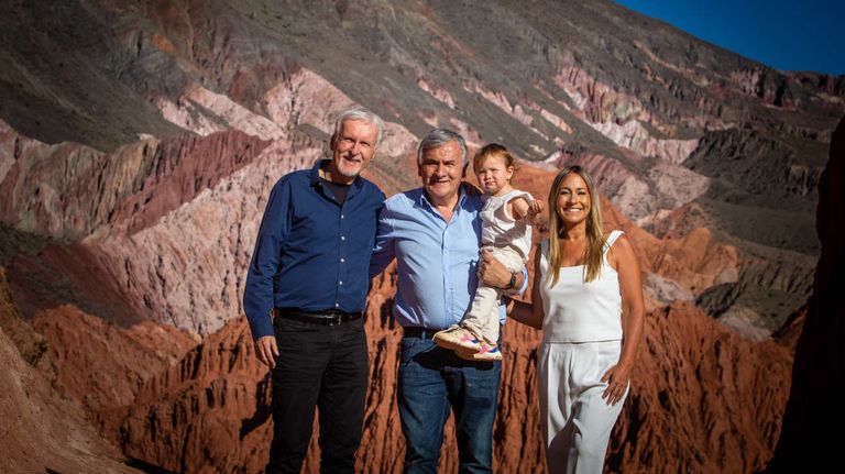 James Cameron en Jujuy junto a Gerardo Morales 20230608