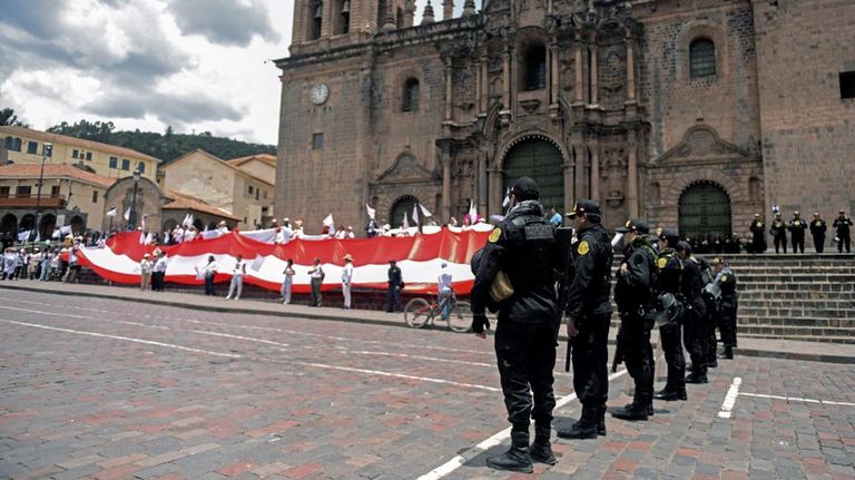 Manifestaciones en Perú