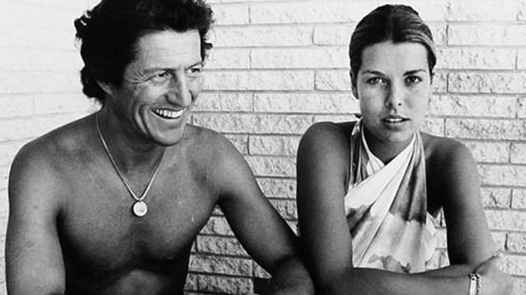Carolina de Mónaco y Philippe Junot