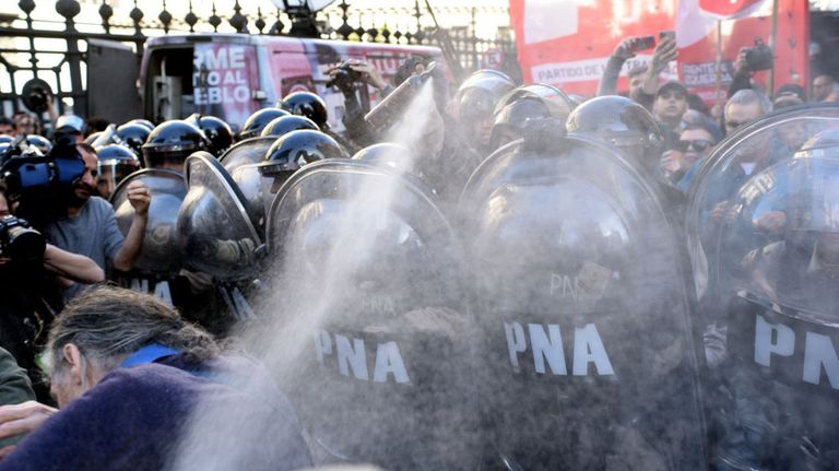 Represión a jubilados